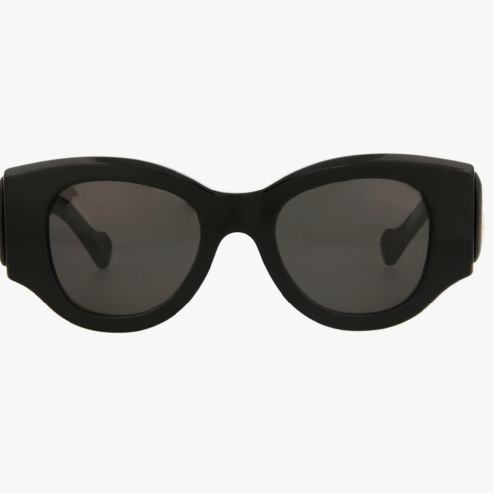 Balenciaga Round/Oval Sunglasses Black Black Grey Luxury Eyewear Made In Italy ❤